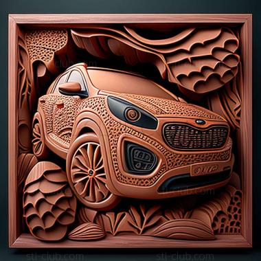 3D модель Kia Carens (STL)